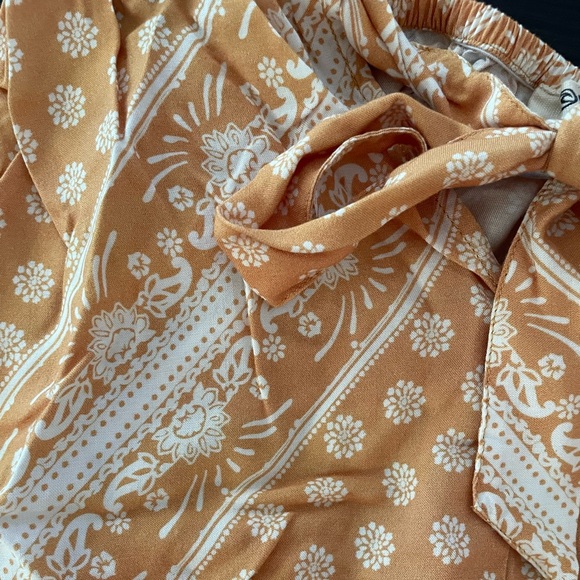 ☀️🍊 Ripcurl Front Tie Tube Top -S 🍊☀️ - Picture 4 of 4